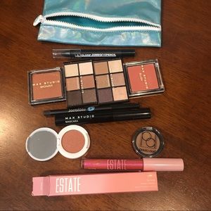 Makeup Bundle, 10 items total + bag